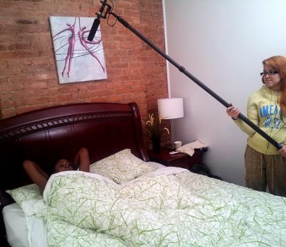 Servitude Behind The Scenes Laying In Bed
